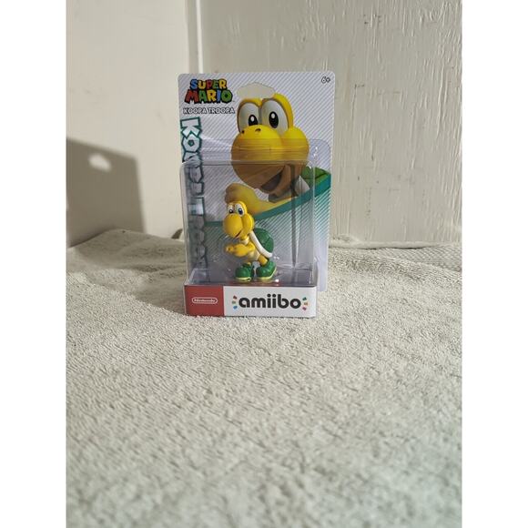 Nintendo Amiibo Koopa Troopa‎ Figure, Super Mario, Sealed NVLCABAS - Picture 1 of 6